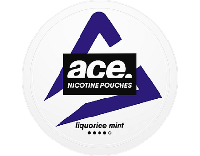 SNUS Nikotiinipadjad  ACE Superwhite  Liquorice Mint