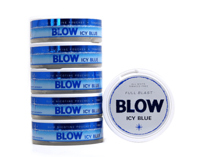 SNUS Nikotiinipadjad  BLOW  Icy Blue