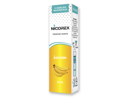 E-vedeliku maitsestaja  BANAAN  "Nicorex Premium"