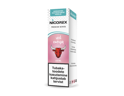 Nicorex Premium Red Energy shisha steam stones flavouring liquid 