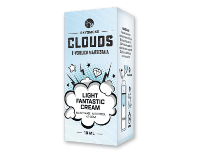 E-liquid aroma  LIGHT FANTASTIC CREAM  "SKYsmoke Clouds"