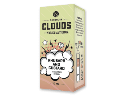 E-liquid aroma  RHUBARB AND CUSTARD  "SKYsmoke Clouds"