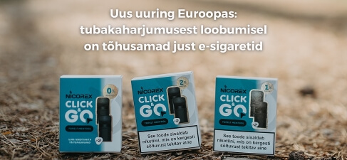 Uus uuring Euroopas: tubakaharjumusest loobumisel on tõhusamad just e-sigaretid